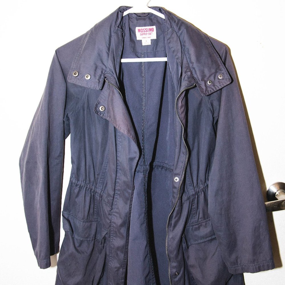 Knee Length Jacket, Size L